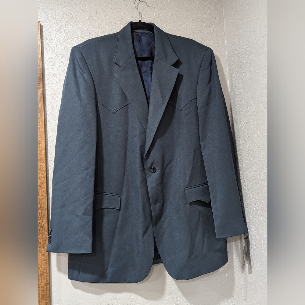 Men's Classic Dark Slate Gray Blazer